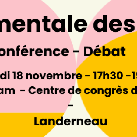 Santé mentale des jeunes - Conférence-Débat - 18 novembre 2024 à Landerneau