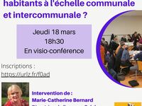 Retrouvez la rediffusion du webinaire Comment concerter les habitants à l'échelle communale et intercommunale